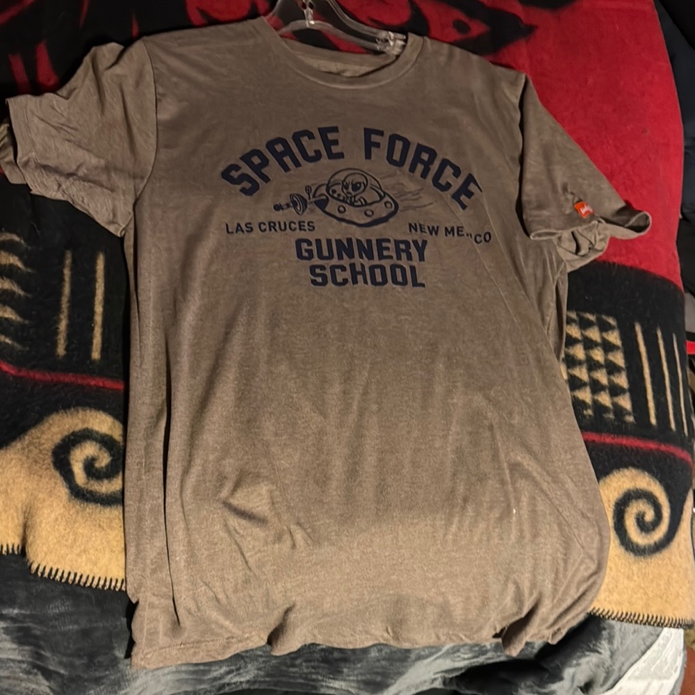 Space Force Gunnery School Brown T-Shirt